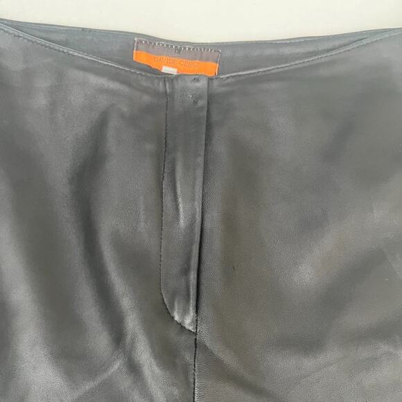 Davide Cenci Leather Pants Lined with Silk - Picture 9 of 15